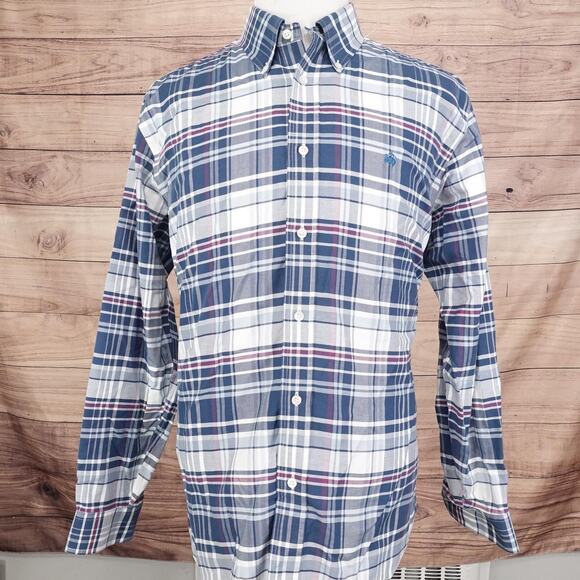 Brooks Brothers Shirt Mens XL Plaid Regent Non Iron Supima Cotton Button Down - Picture 3 of 7